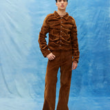 PATCHWORK CORDUROY TROUSERS