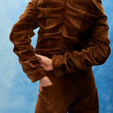 COILED CORDUROY JACKET