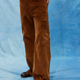 PATCHWORK CORDUROY TROUSERS