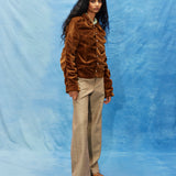 COILED CORDUROY JACKET